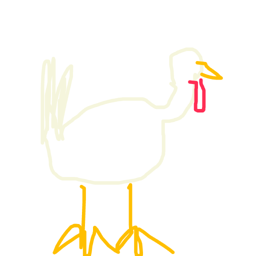 Chicken drawing by tandman