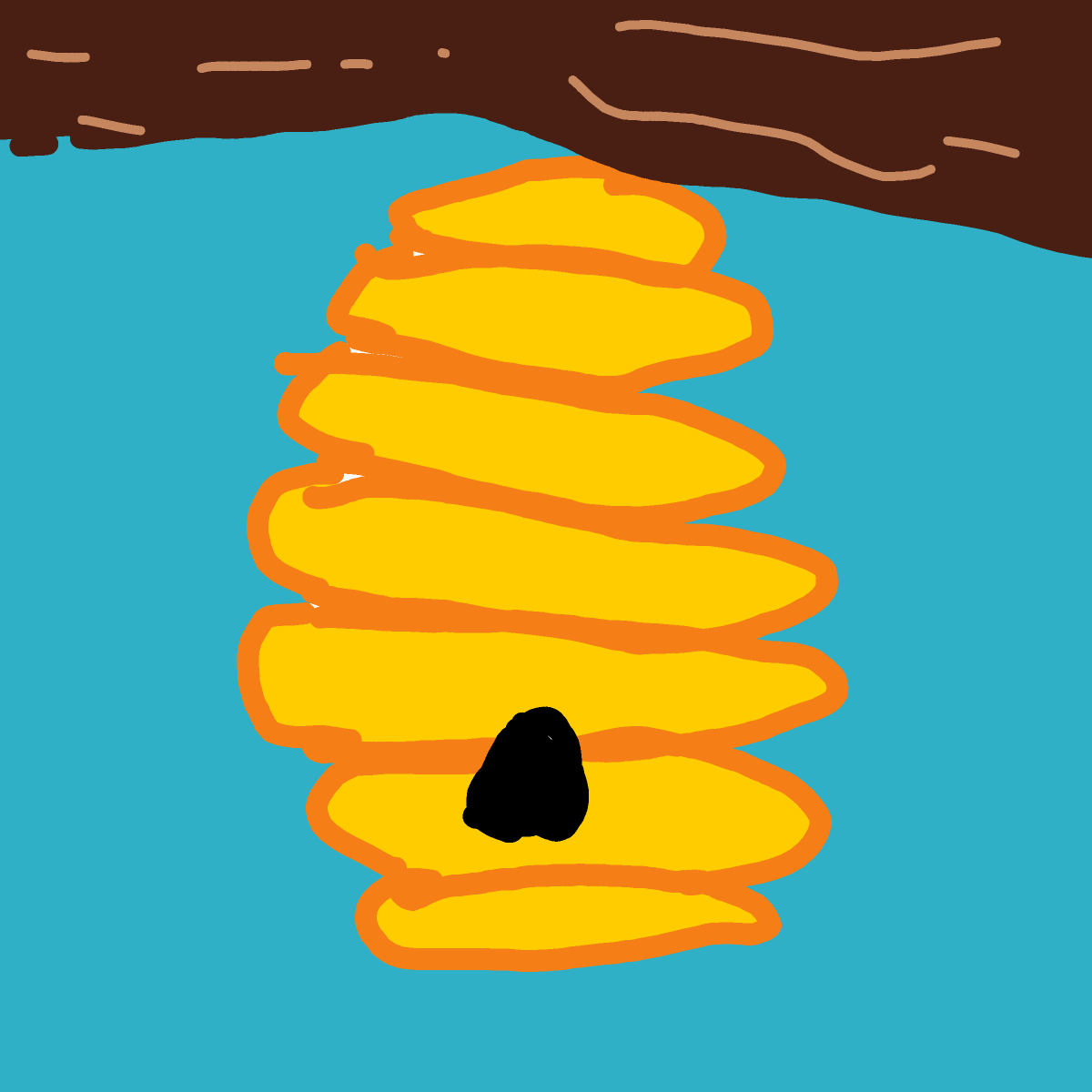 Hive drawing by Guardianoflives