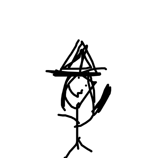 Witch drawing by dawn-omega-bard