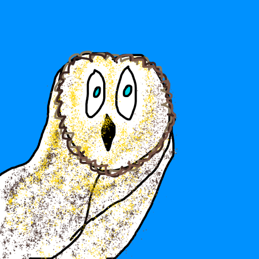 Owl drawing by johnny boy