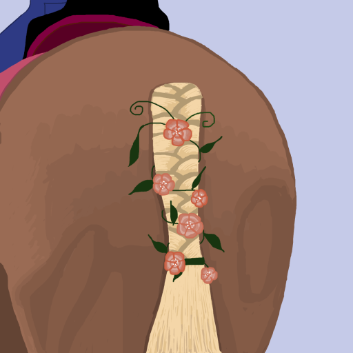 Ponytail drawing by firecracker
