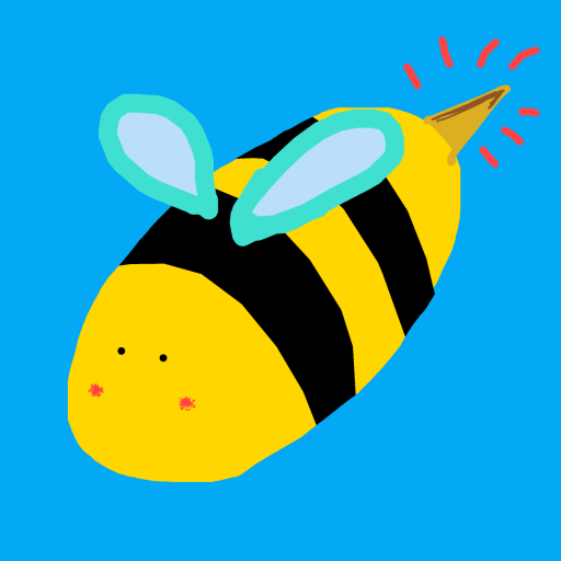 Bee drawing by nicodarunia