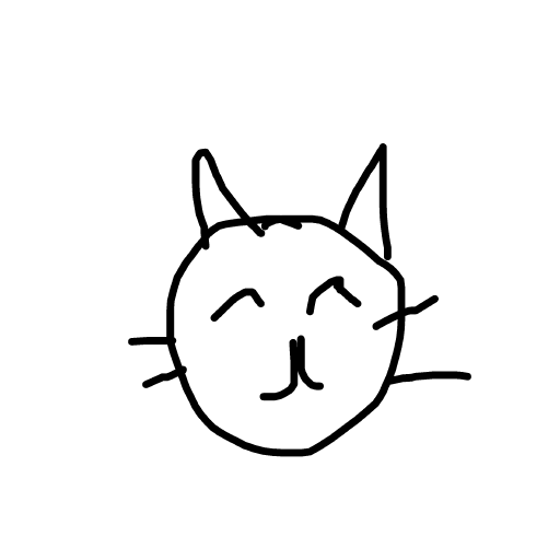 Cat drawing by wombat