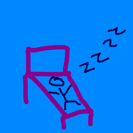 Sleeping drawing by misha