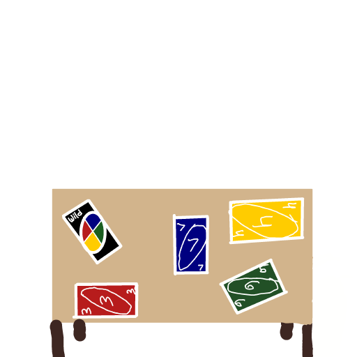 UNO drawing by Anna