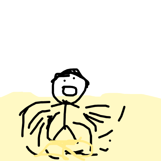 Quicksand drawing by louie