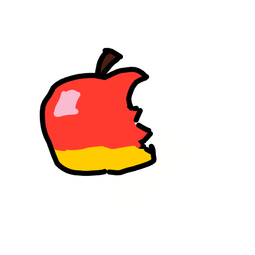 Apple drawing by Juliezzz