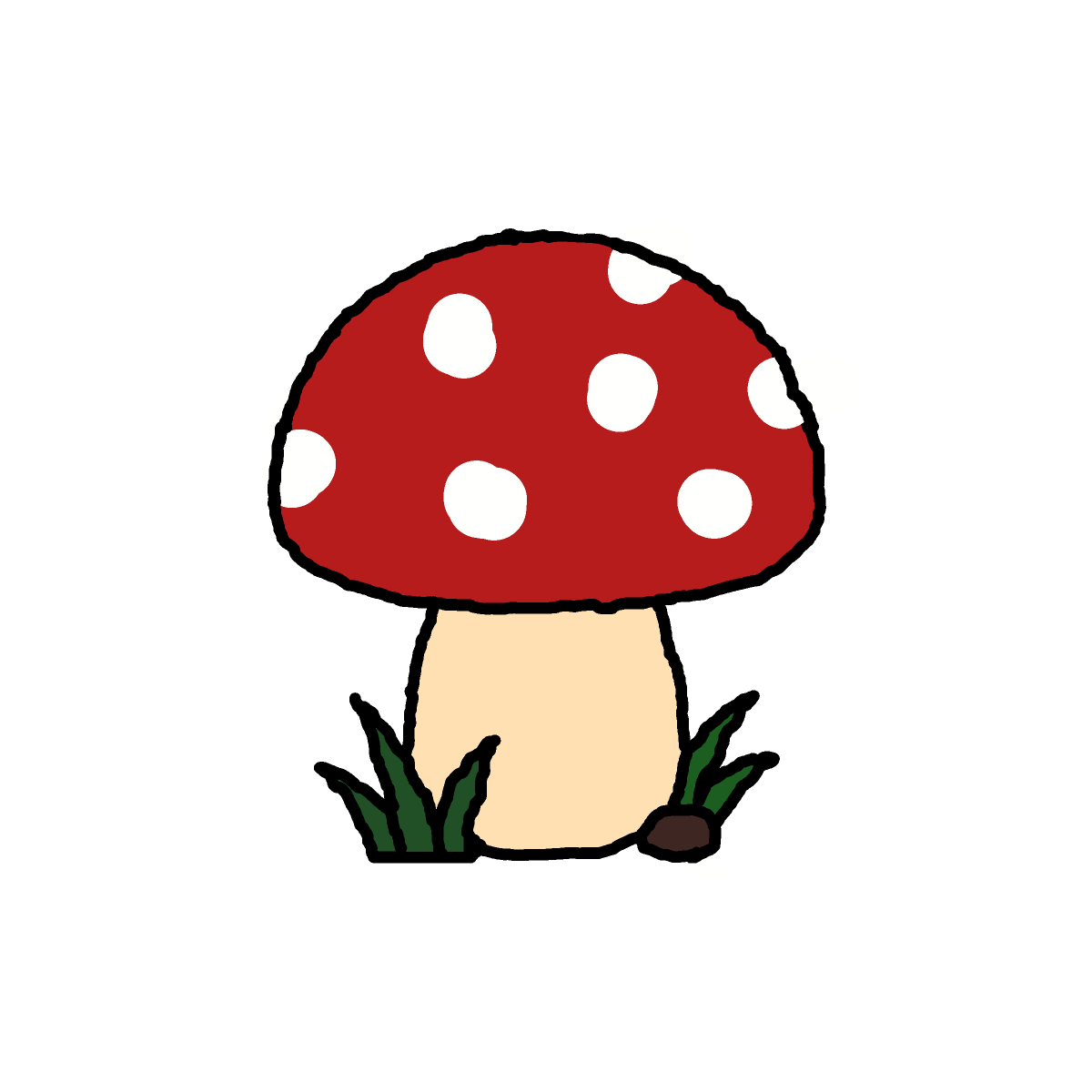 Mooshroom drawing by Boaph