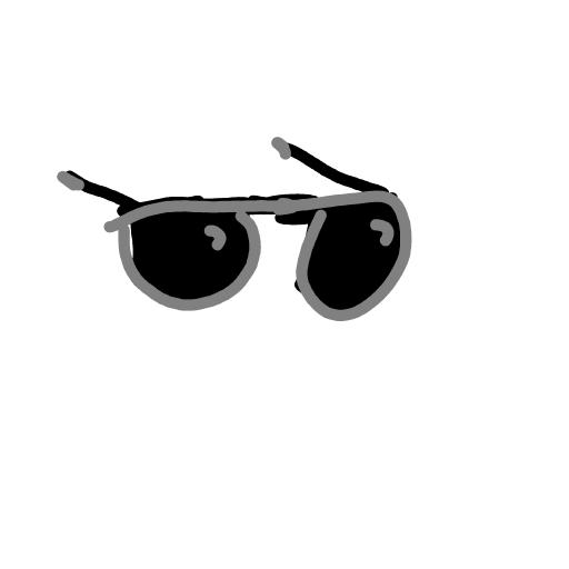 Sunglasses drawing by 1singular_sensation
