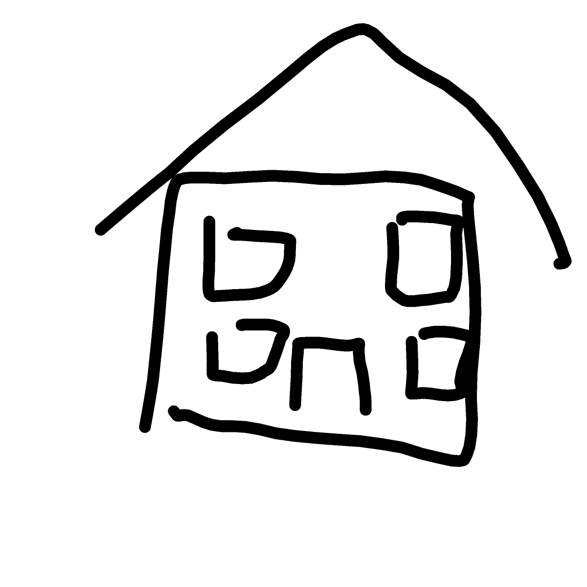House drawing by grape-hard-shield
