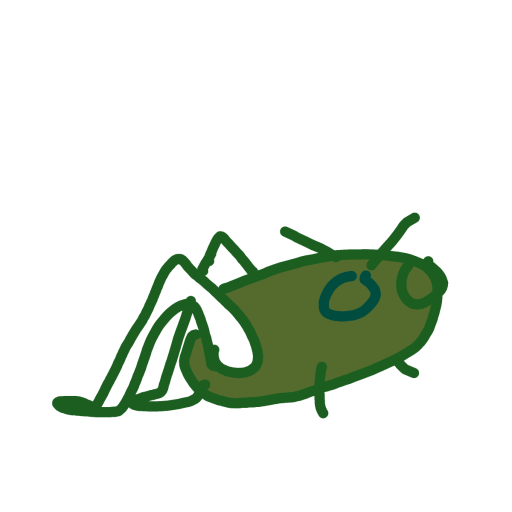 Grasshopper drawing by poptown34