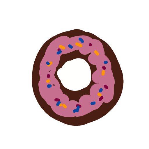 Donut drawing by base-just-king