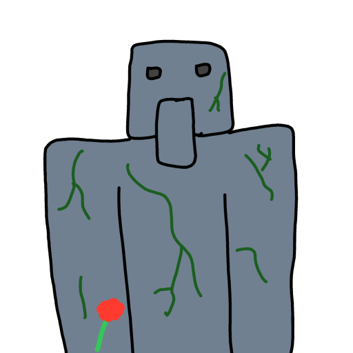 Iron Golem drawing by conn0rr