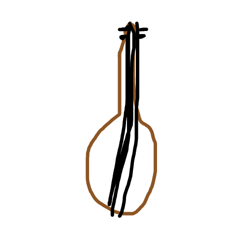 Guitar drawing by vini