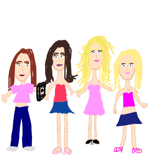Mean Girls drawing by clear-cyan-drive