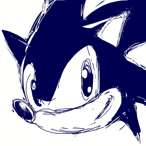Sonic drawing by koko_b_where