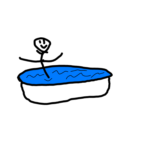 Bathtub drawing by Nuss