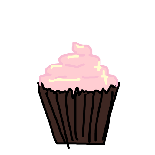 Cupcake drawing by katteklatte