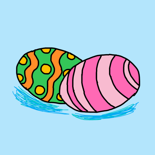 Easter Egg drawing by monthra