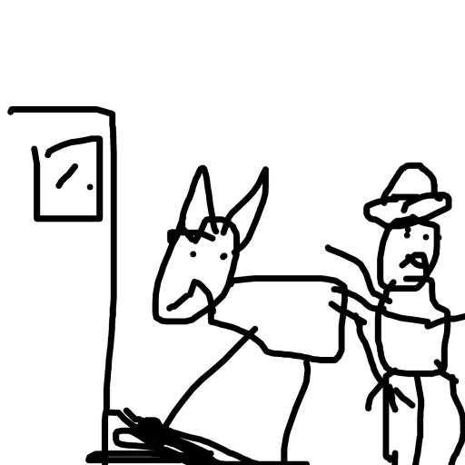 Horse Thief drawing by great-wise-smith