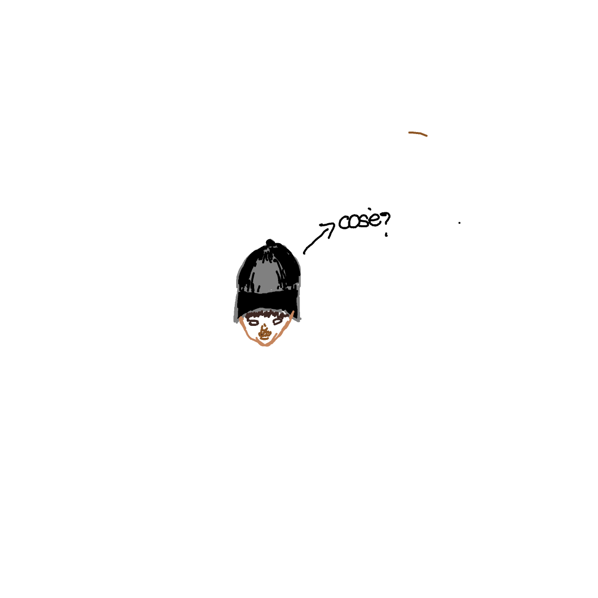Hat drawing by mely