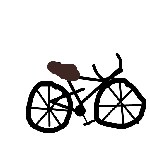 Bicycle drawing by nice-draw-designer