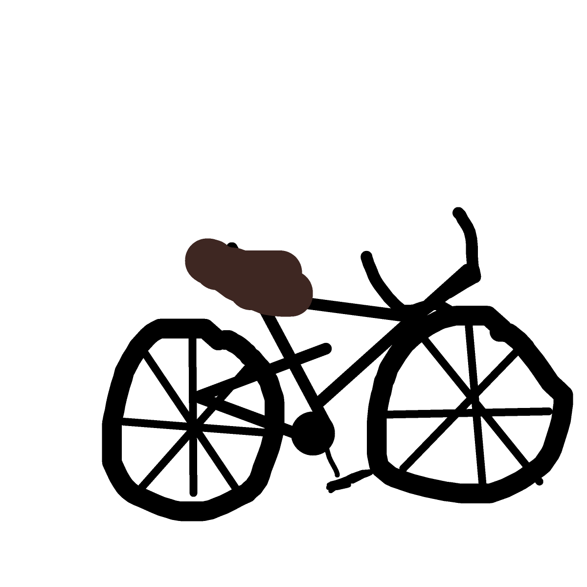 Bicycle drawing by nice-draw-designer