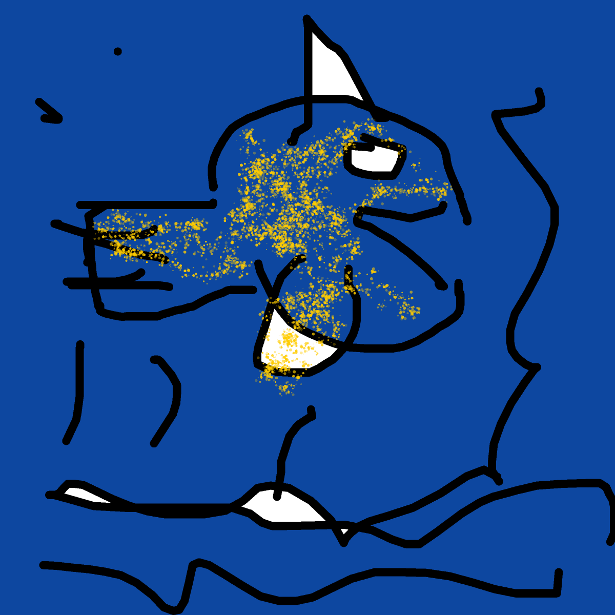 Fish drawing by dawaan