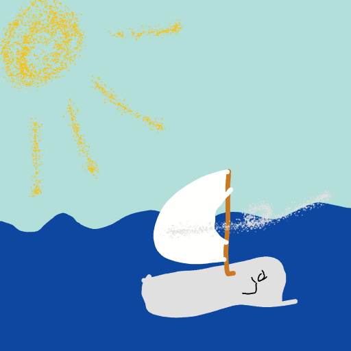 Sailboat drawing by Shandi
