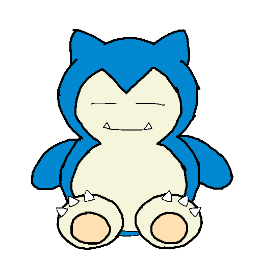 Snorlax drawing by kyle