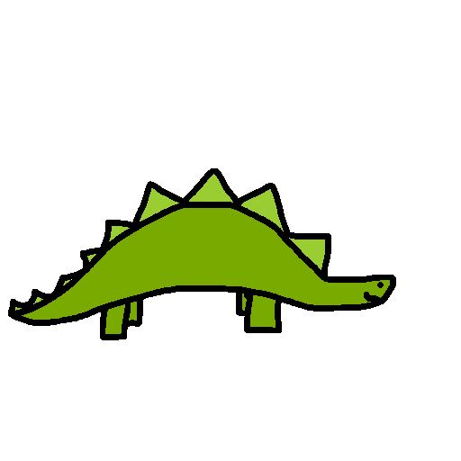 Stegosaurus drawing by nammy