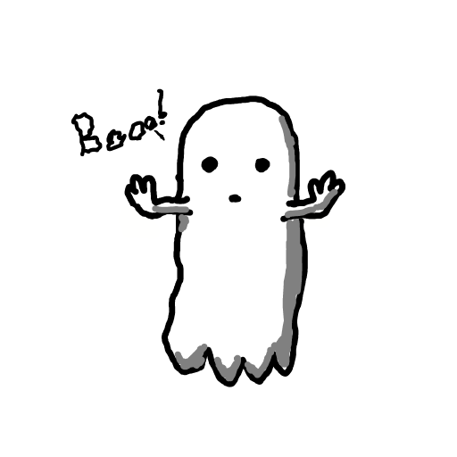 Ghost drawing by godor