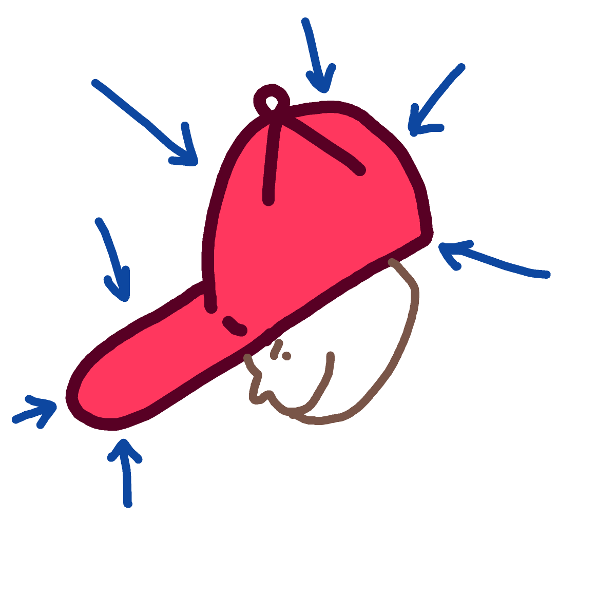 Hat drawing by asteria