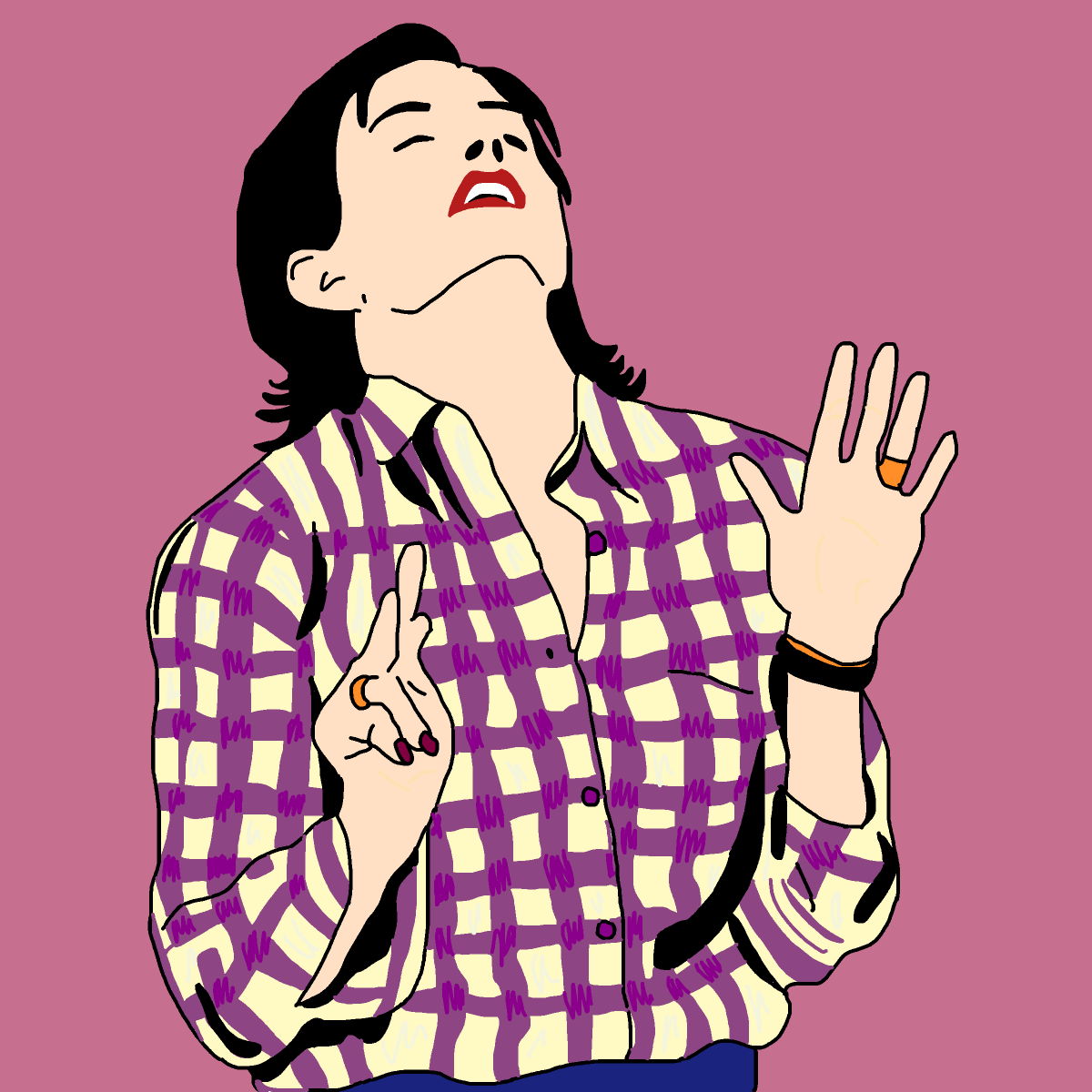 Monica drawing by monthra