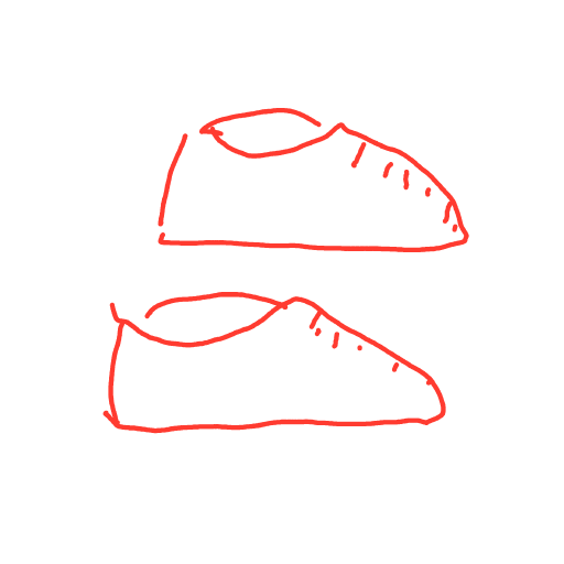 Shoes drawing by coal-mild-peace