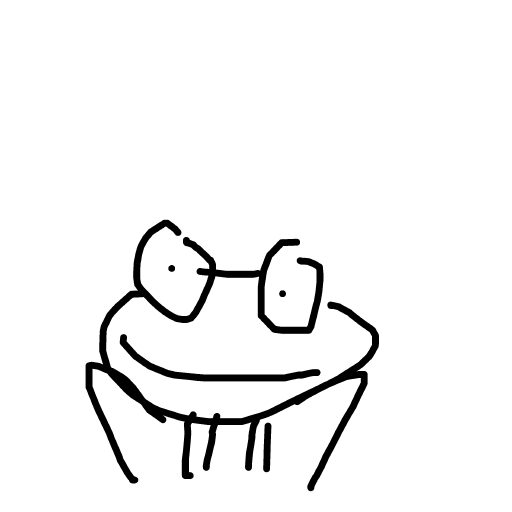 Frog drawing by lili