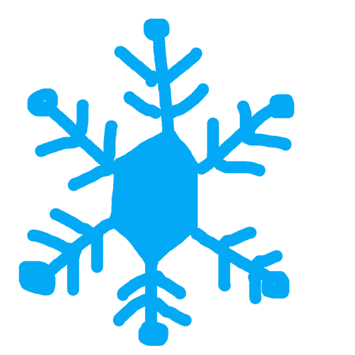 Snowflake drawing by mikestam195