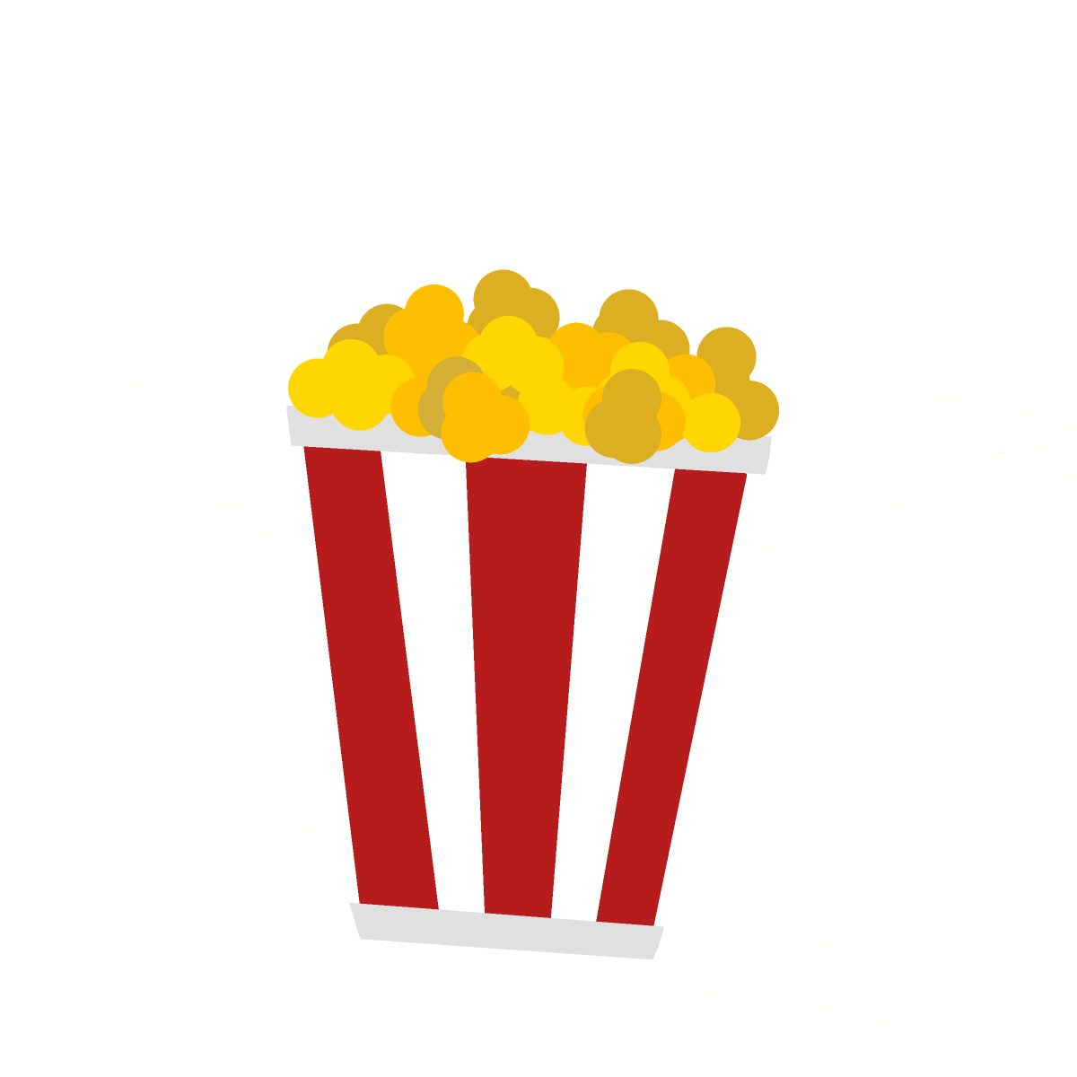 Popcorn drawing by navy-fine-loom
