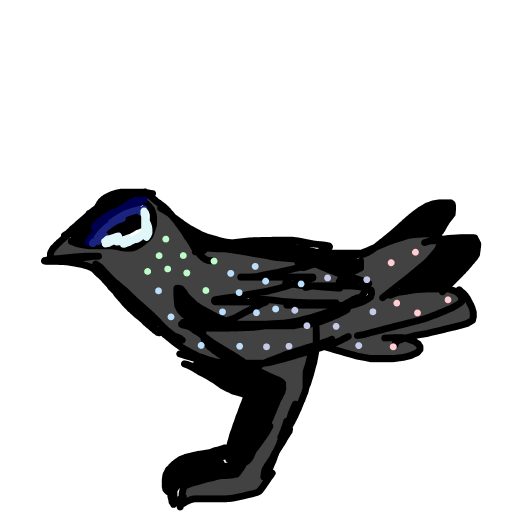 Starling drawing by thatladywhocooks