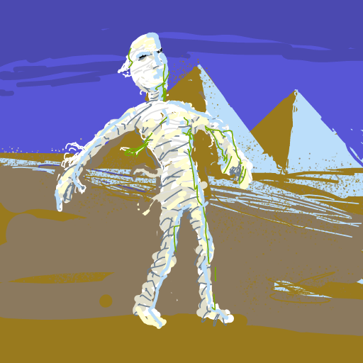 Mummy drawing by just-ebony-code