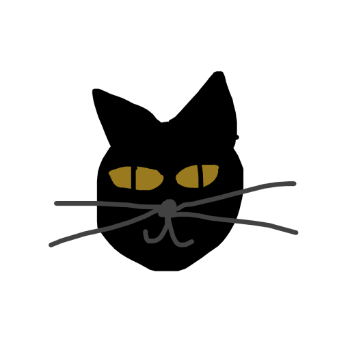 Black Cat drawing by countnicula