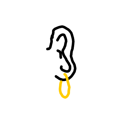 Ear drawing by ishak