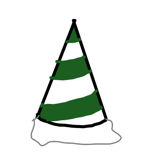 Party Hat drawing by Guardianoflives