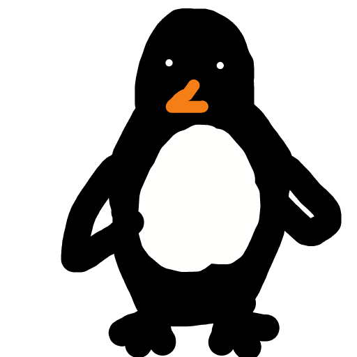 Penguin drawing by neesh