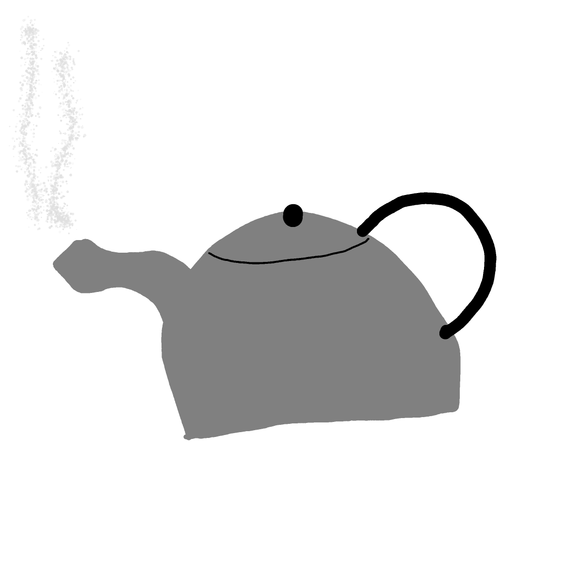 Kettle drawing by Shandi