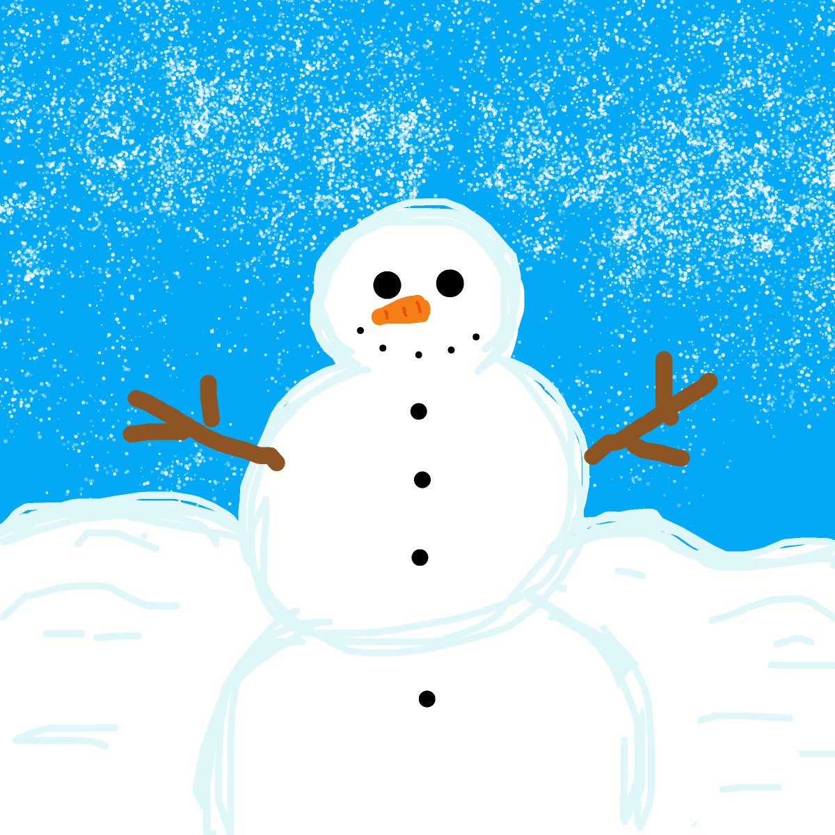 Snow drawing by last-graph-force