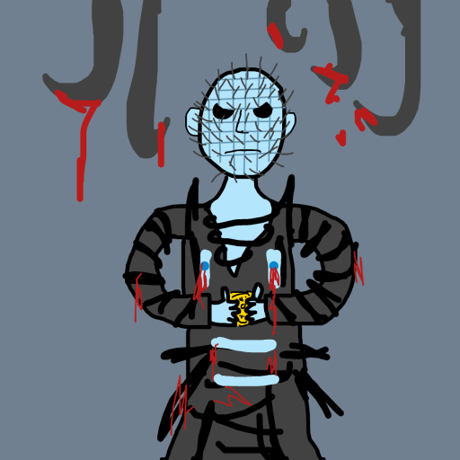 Pinhead drawing by jashezilla