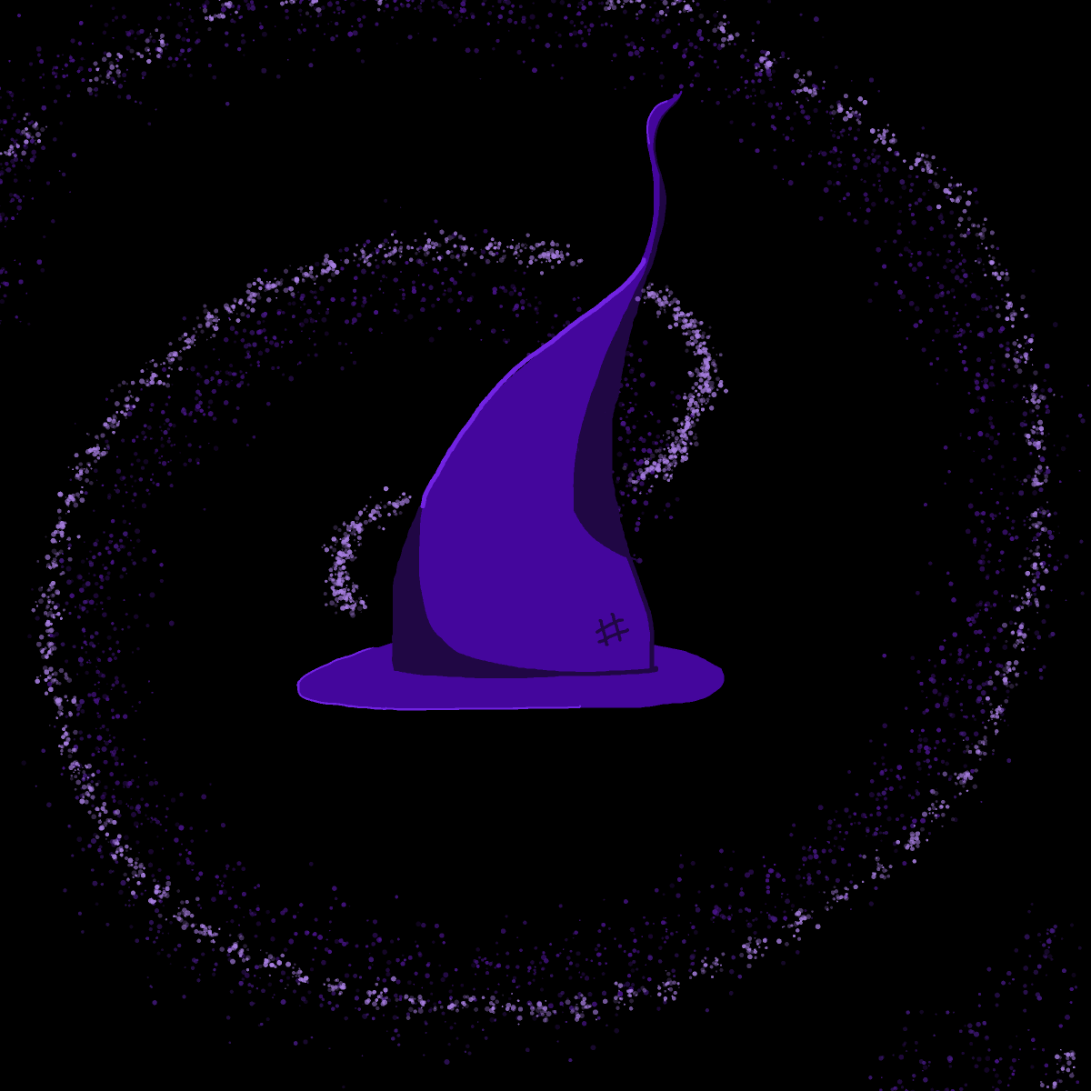 Witch Hat drawing by firecracker
