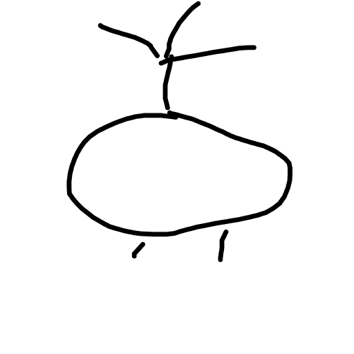 Helicopter drawing by bia