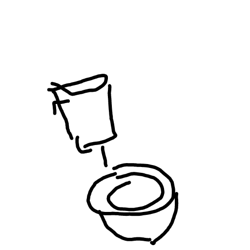 Toilet drawing by cream-live-style